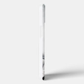 東カッコいい洋ふわ中国のふわふわ虎の水色インク Case-Mate iPhoneケース (裏面 / 右)