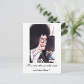 東カッコいい洋土日本の蜘蛛刺塔 ポストカード (スタンド正面)