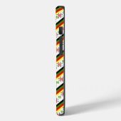 東カラフルフォークパターンライセンスプレート枠 Case-Mate iPhoneケース (裏面 / 左)