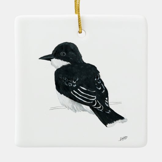 東キングバード セラミックオーナメント (正面)