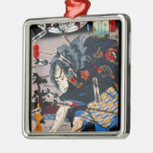 東クール伝統的士武士 メタルオーナメント (左)