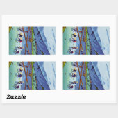 東クール国笠松田植 長方形シール (シート)