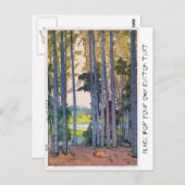 東クール方吉田竹林美術 ポストカード (正面/裏面)