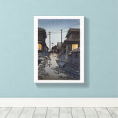 東クール方川瀬村の風景 キャンバスプリント (インサイチュ (ウッドフロア))