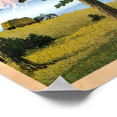 東クール方日本の地景の富士山 ポスター (角)