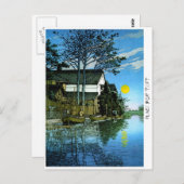 東クール日本クラシック景絵画景 ポストカード (正面/裏面)