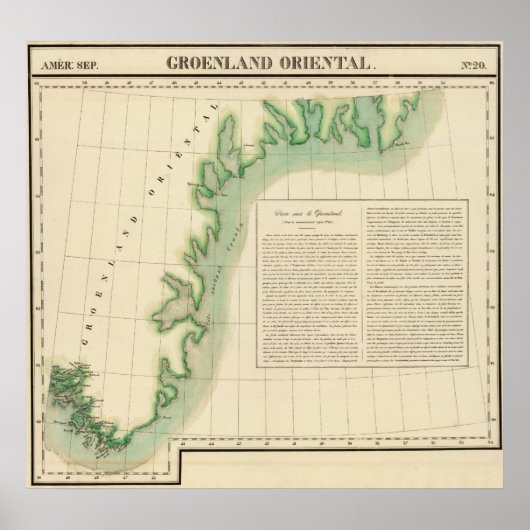 東グリーンランド20 ポスター (正面)