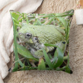 東グレーツリーフロッグ自然撮影 クッション (ブランケット)
