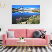 東シエラ山脈 キャンバスプリント (インサイチュ (リビング))