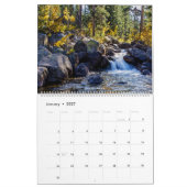 東シエラ紅葉（カリフォルニア） カレンダー (1月 2027)