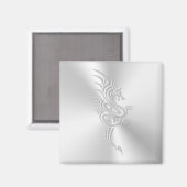 東スタイルドラゴン、エンボス効果 マグネット (正面/裏面)