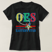 東スターの母のOESスターネックレスの順序 Tシャツ (デザイン正面)