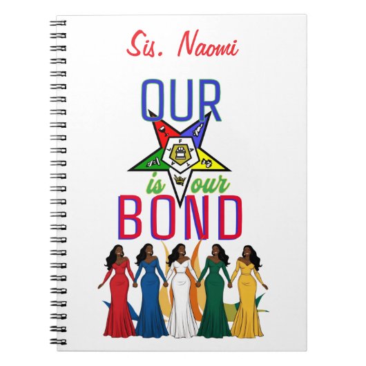 東スタージャーナルの順序 ノートブック (正面)