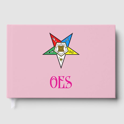 東スターピンクゲストブックの注文 ゲストブック (正面)