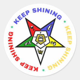 東スター丸ステッカーの注文 ラウンドシール