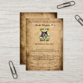 東スター会員カードの注文 名刺