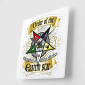 東スター勲章 スクエア壁時計 (傾斜)