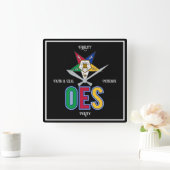 東スター勲章 スクエア壁時計 (ホーム)