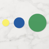 東スター紙吹雪のOES順 コンフェッティ (裏面)