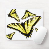 東タイガーアゲハチョウ蝶の写真 マウスパッド (マウス)
