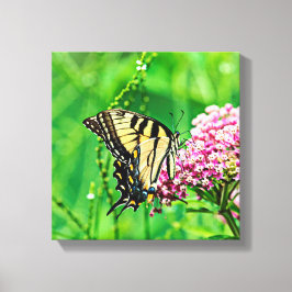 東タイガーアゲハチョウ蝶 キャンバスプリント
