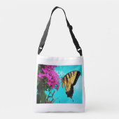 東タイガーアゲハチョウ蝶#2 クロスボディバッグ (裏面)