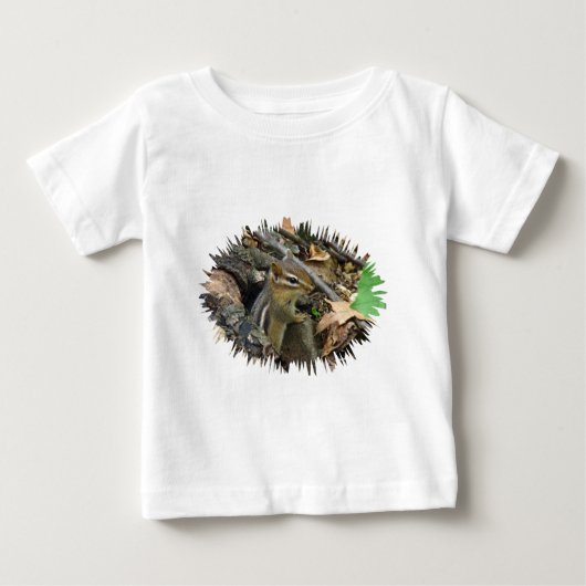 東チムンク – タミアス線虫 ベビーTシャツ (正面)