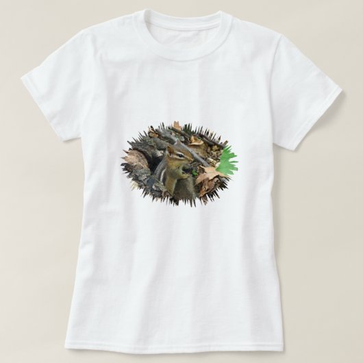 東チムンク – タミアス線虫 Tシャツ (デザイン正面)