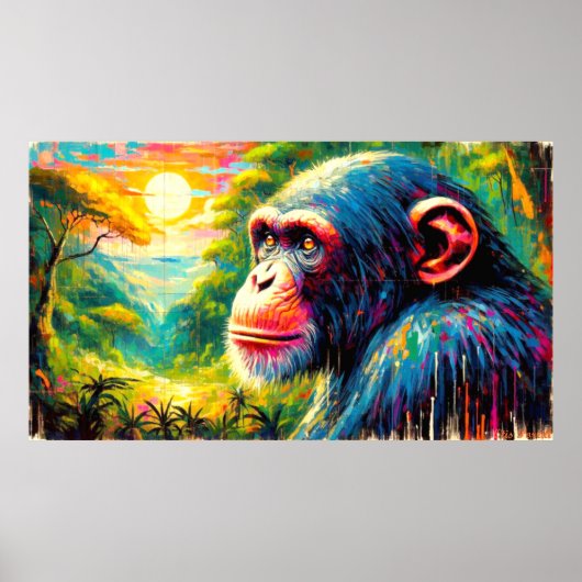 東チンパンジー3 ポスター (正面)