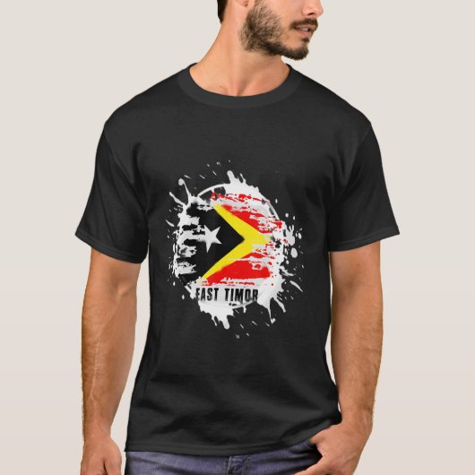 東ティモスプラッシュ Tシャツ (正面)