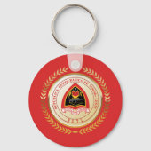 東ティモールのコート キーホルダー (裏面)