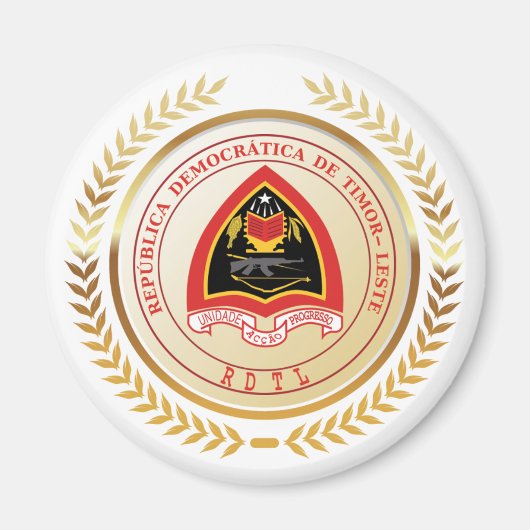 東ティモールのコート マグネット (正面)