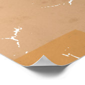 東ティモールのヴィンテージ旅行のポスターアート。 ポスター (角)