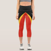 東ティモールの旗 カプリレギンス (正面)