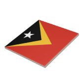 東ティモールの旗 タイル (側面)