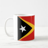 東ティモール国旗 コーヒーマグカップ (左)