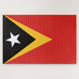 東ティモール国旗 ジグソーパズル