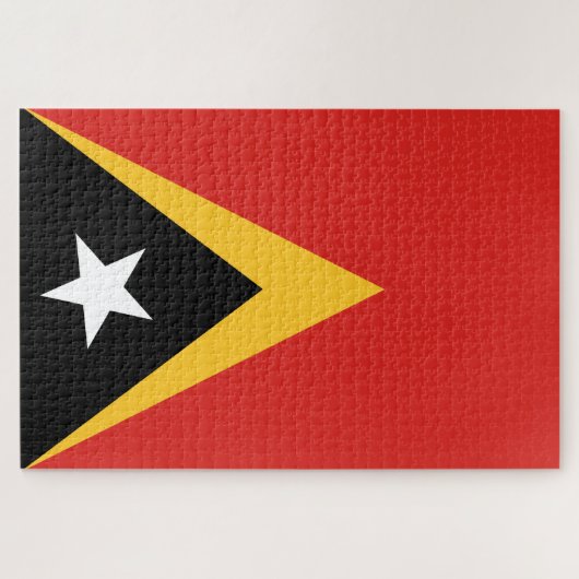 東ティモール国旗 ジグソーパズル (横)