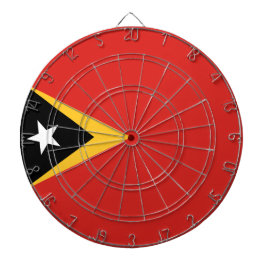 東ティモール国旗 ダーツボード