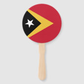 東ティモール国旗 ハンドファン (裏面)