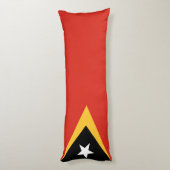 東ティモール国旗 ボディピロー (裏面 (縦))