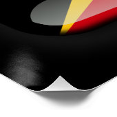 東ティモール国旗 ポスター (コーナー)