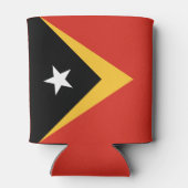 東ティモール国旗 缶クーラー (裏面)