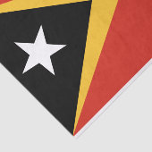 東ティモール国旗 薄葉紙 (詳細)