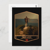 東ティモール ポストカード (正面/裏面)