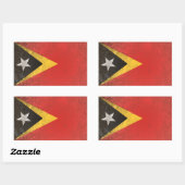 東ティモール 長方形シール (シート)