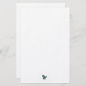 東テイルブルーバタフライ 便箋 (正面/裏面)