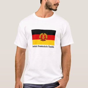 東ドイツの旗Deutsche Demokratische Republik Tシャツ