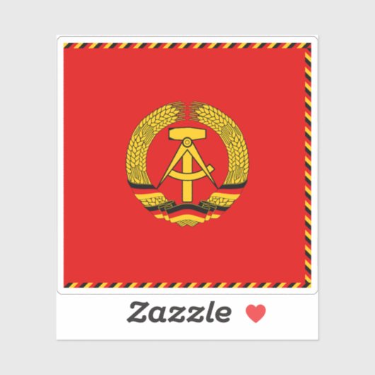 東ドイツ州議会議長 シール (シート)