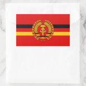 東ドイツ海軍の海軍署名（1960年～1990年） 長方形シール (バッグ)